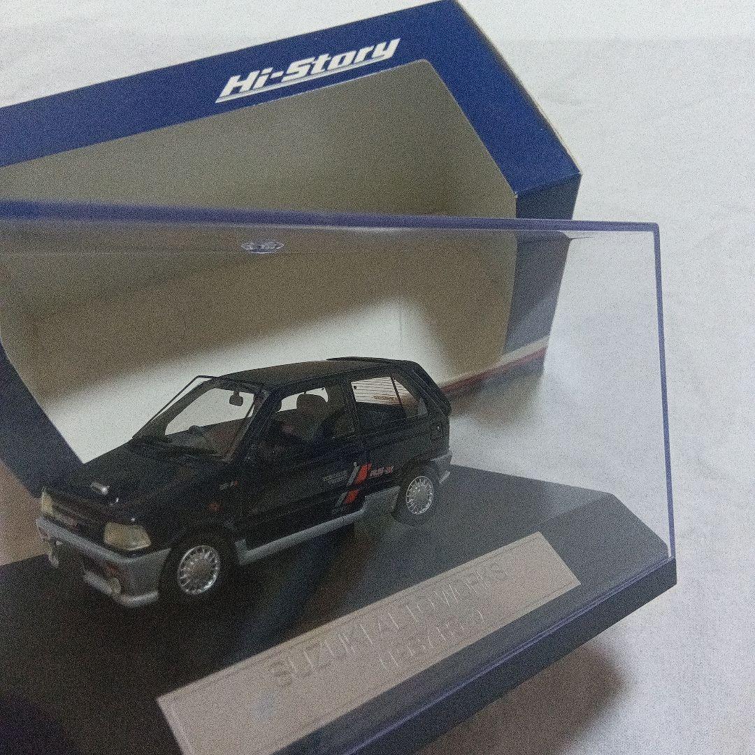 ハイストーリー 1/43 アルトワークス ブルー