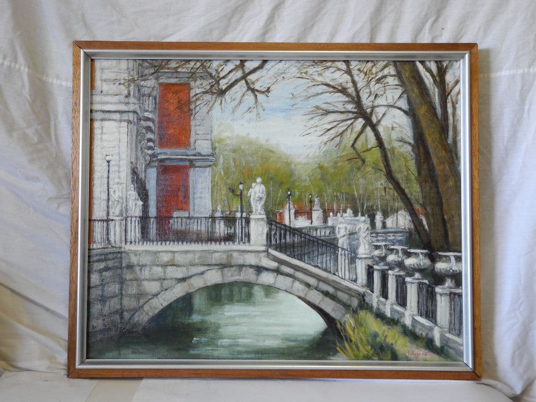 油絵アランフェスの宮廷