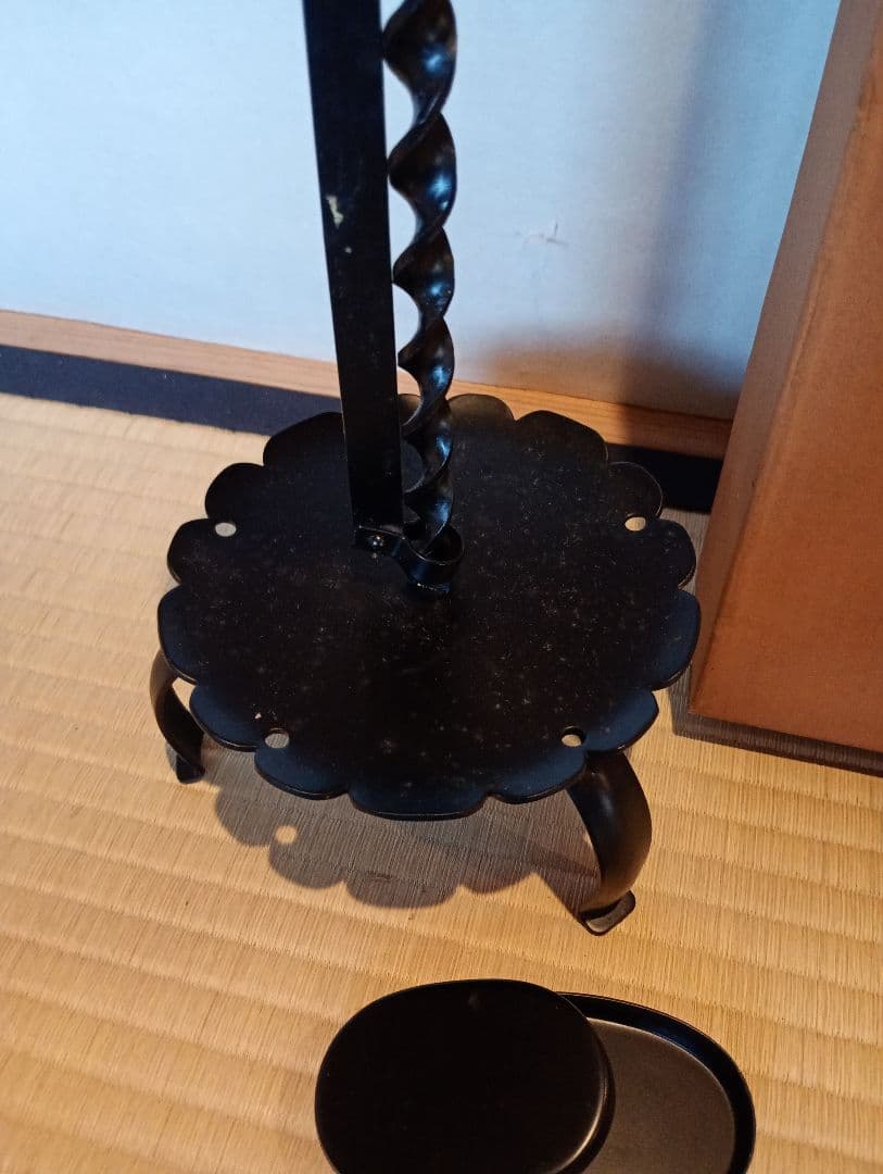 【茶道具】膳燭 夜咄道具 燭台 灯具　その他981