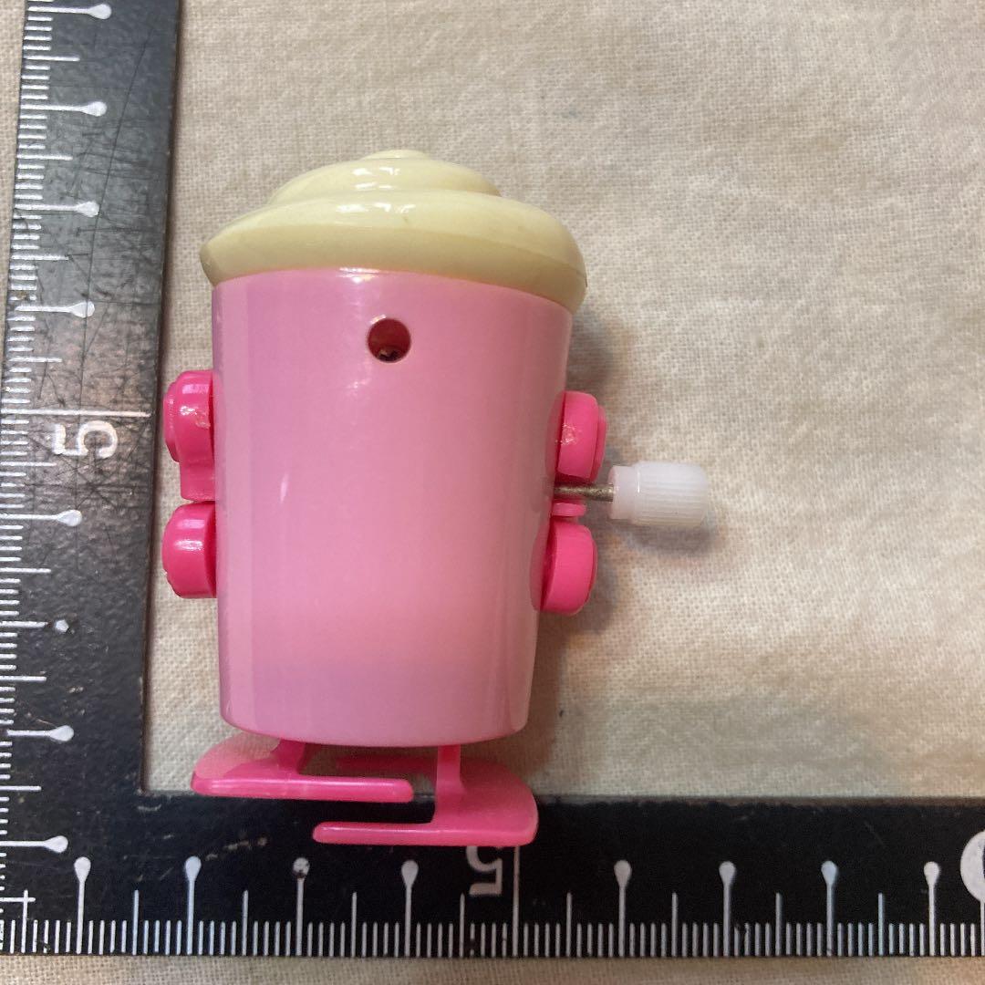 HANS ゼンマイ　トコトコ　ロボット　フィギュア　アイスクリーム　プラ