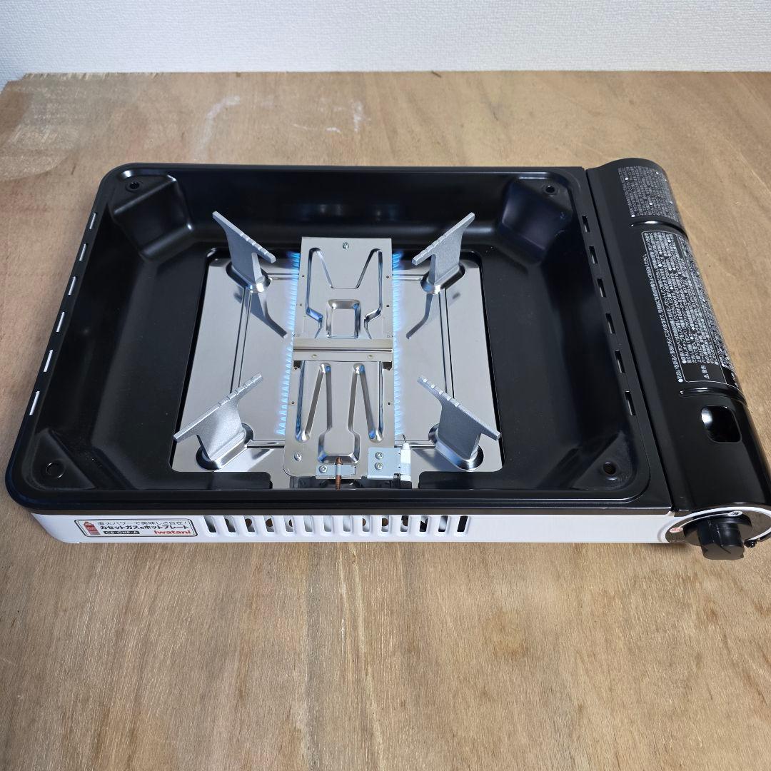 イワタニ カセットガスホットプレート焼き上手さん α　CB-GHP−A ホワイト