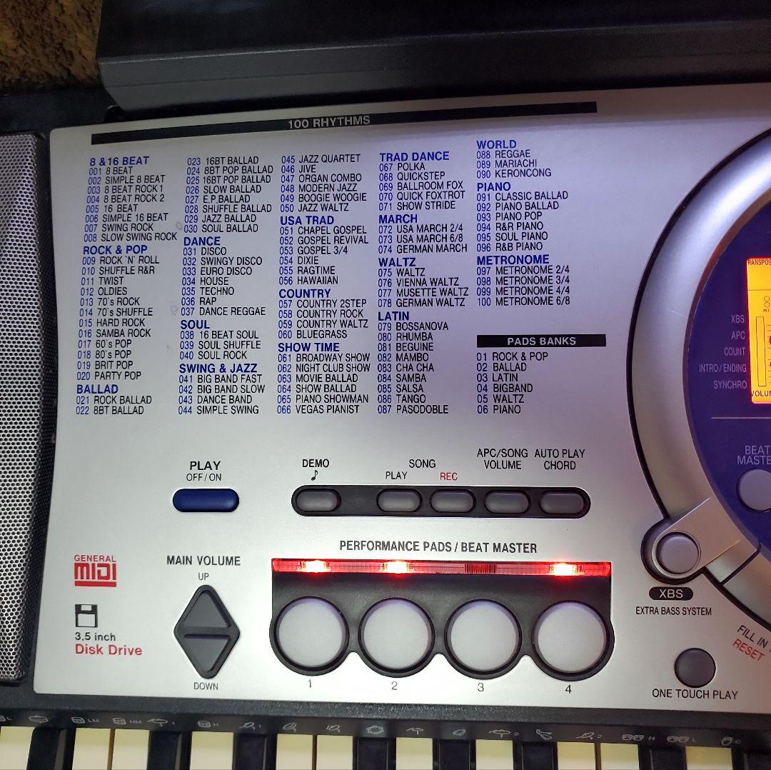 【希少】Panasonic SX-KC600 キーボード 電子ピアノ 海外？