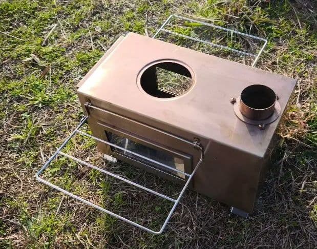 コンパクト薪ストーブ 　一回使用品