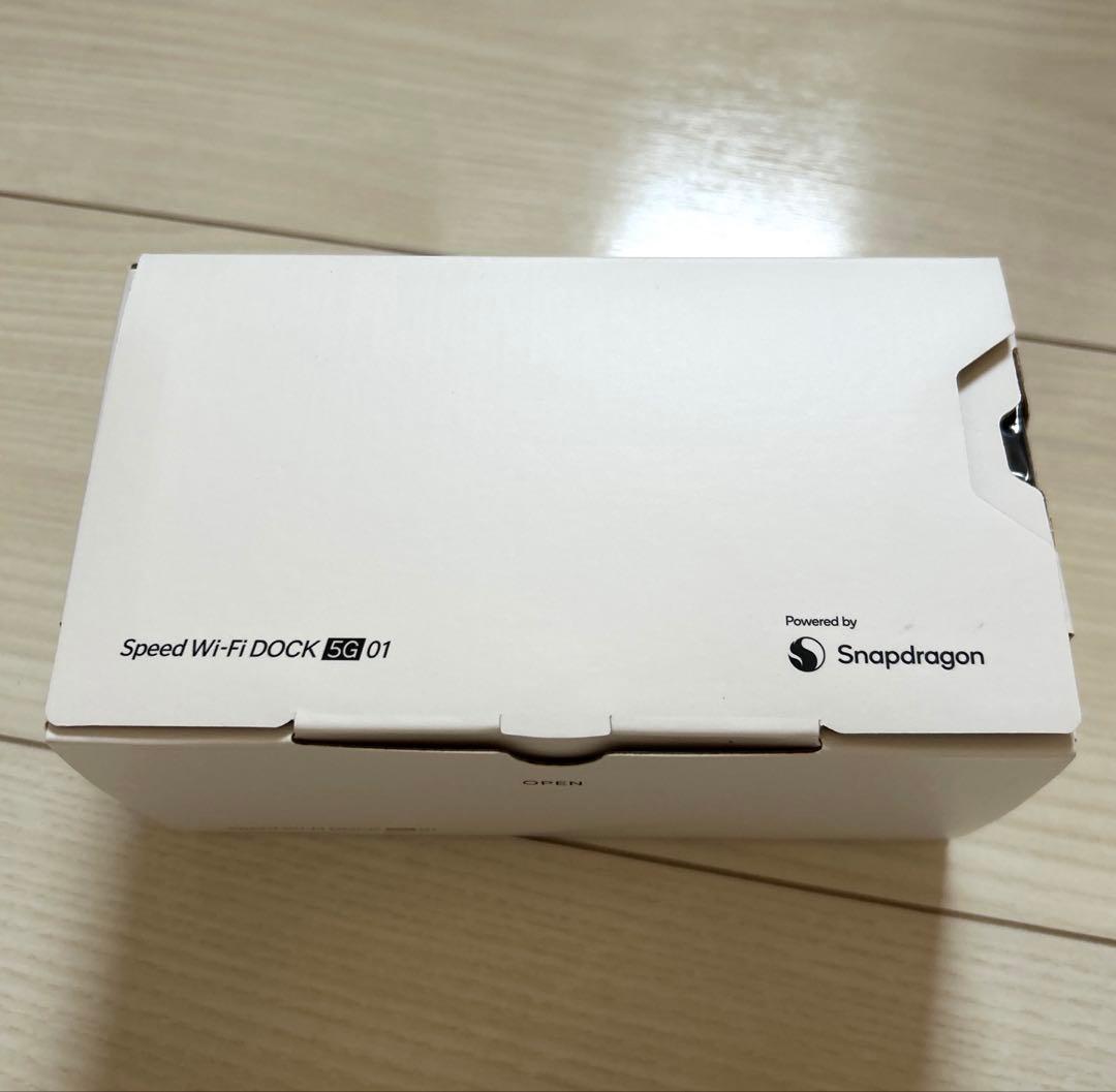 即日翌日発送　超美品 Speed Wi-Fi DOCK 5G 01 ブラック