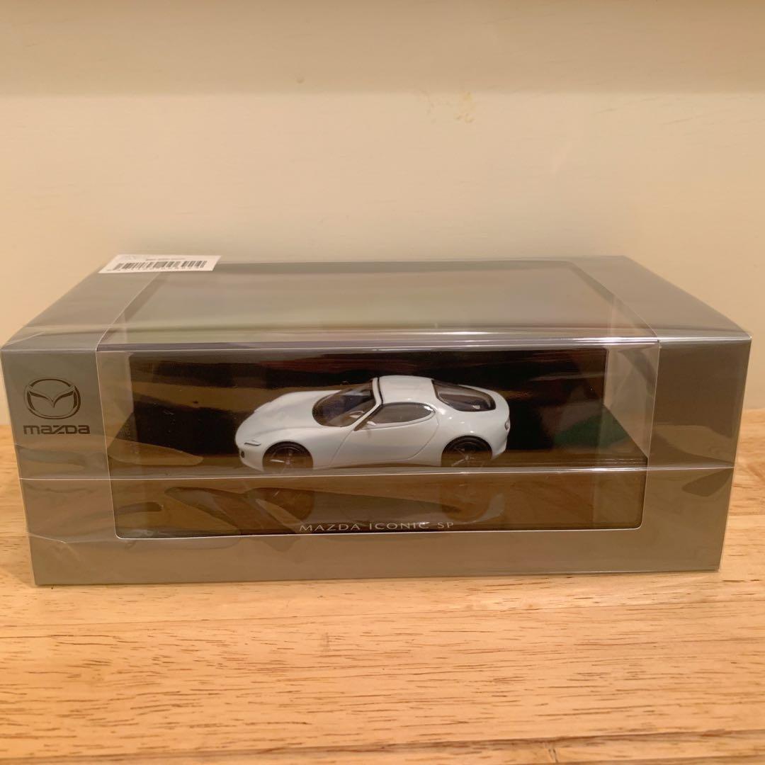 ミニカー MAZDA ICONIC SP 1:43 Red&White Set