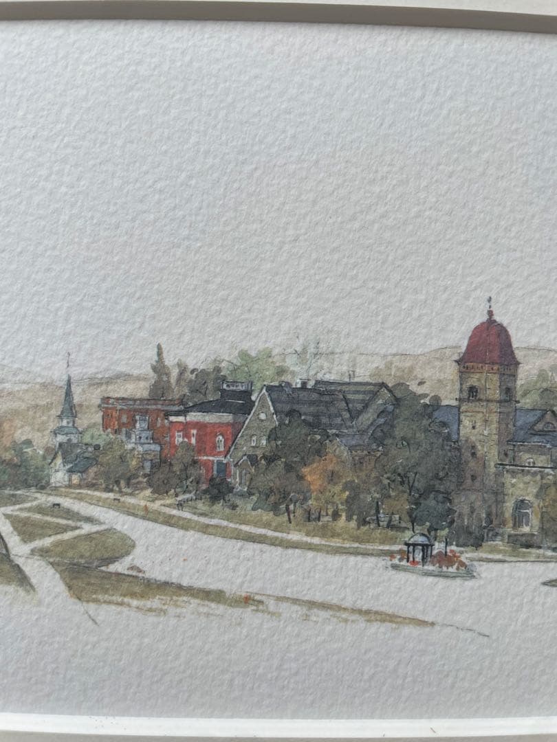 レオナルドウェーバー ウィリアムズタウン リトグラフEdition251/350