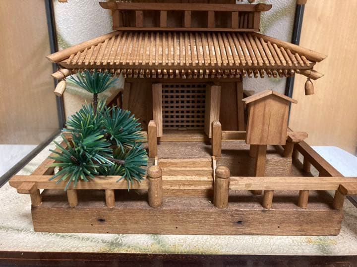 五重塔　爪楊枝アート