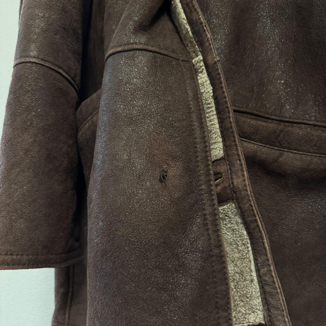 ムートン ブラウン シープ？ ショートコート