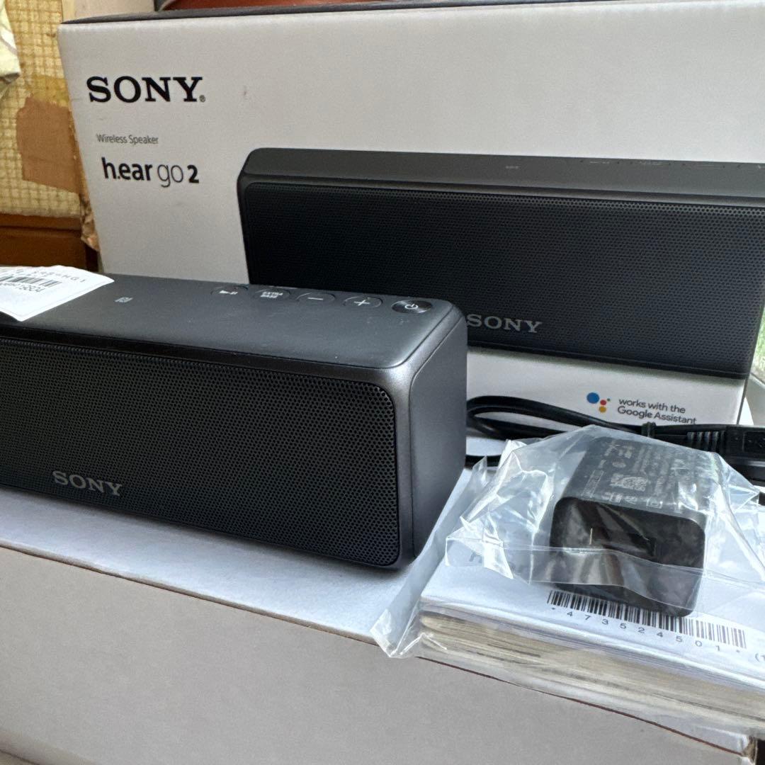 SONYワイヤレススピーカーh.ear go 2 SRS-HG10ブラックセール
