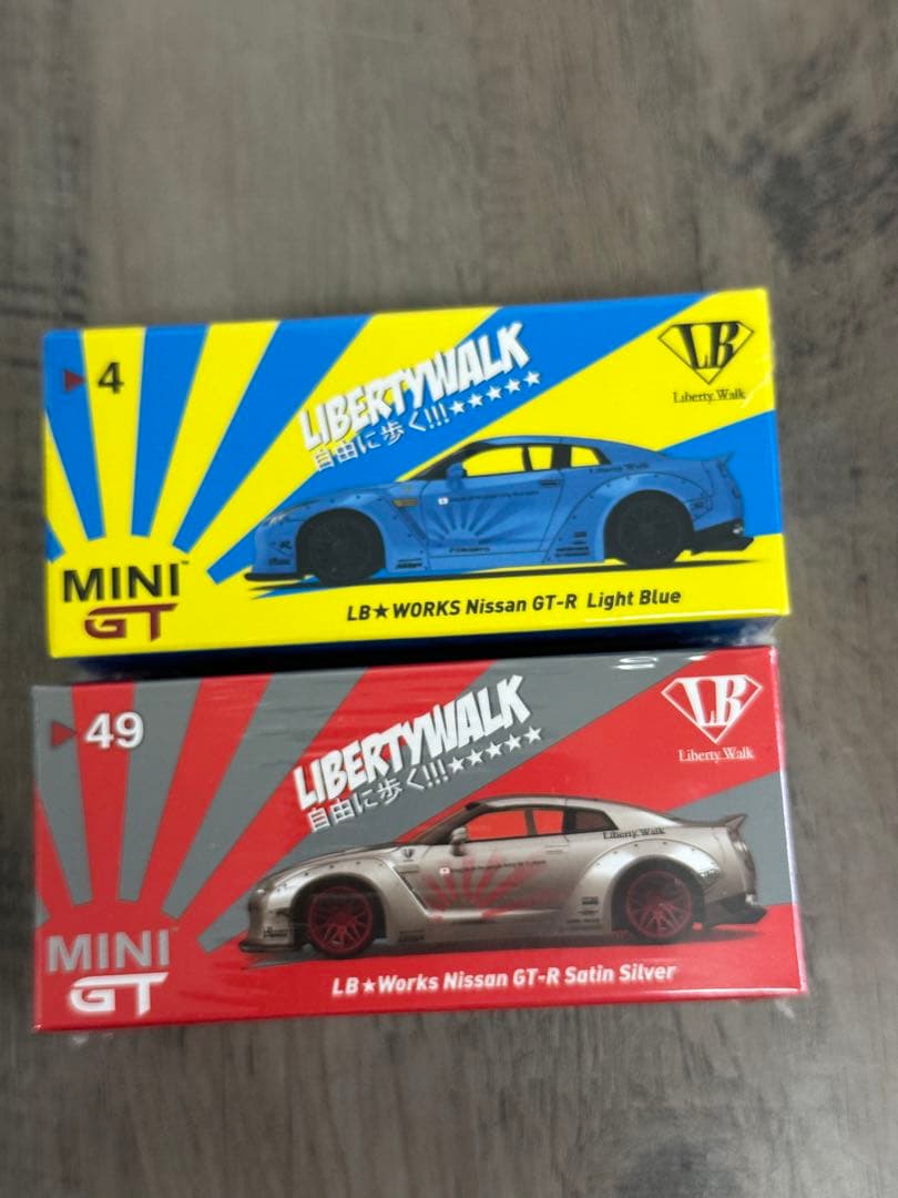 新品！未開封！LIBERTYWALK MINI GT ミニカー 4台セット