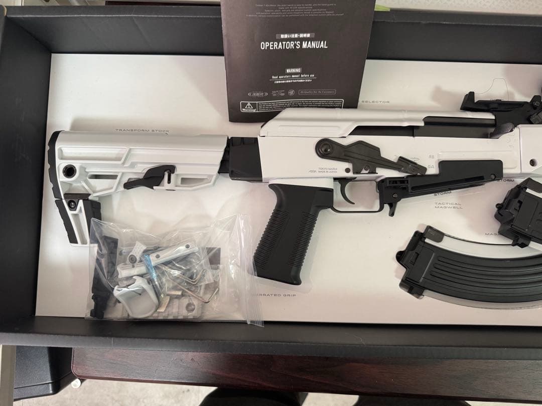 東京マルイ　次世代電動ガン AK ホワイトストーム　即使用可能