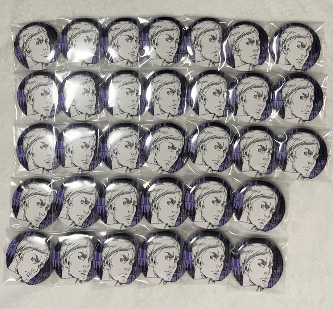 進撃の巨人 wit 缶バッジ エルヴィン 33点