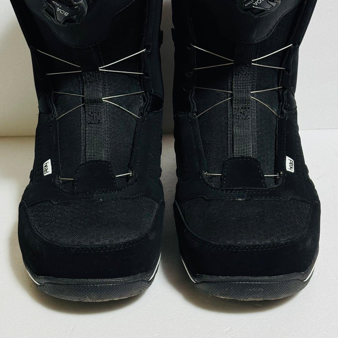 28cm スノーボードブーツ 黒色ブラックBoAダイヤル式初心者おすすめ