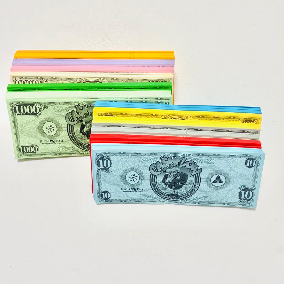 【訳あり美品 欠品なし】新装版キャッシュフロー101英語版 日本語説明書付き S