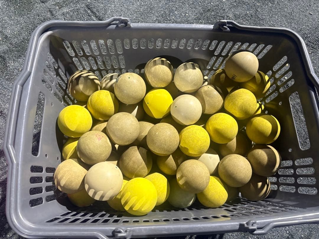 ソフトテニスボール100球