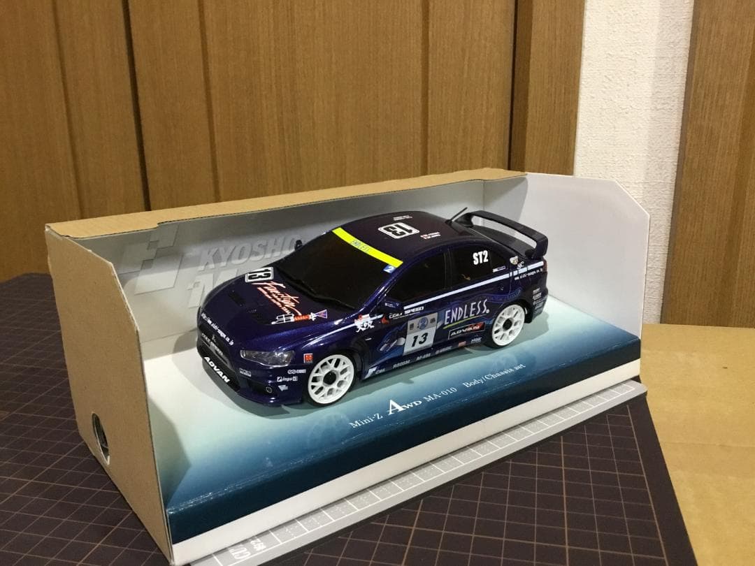 ミニッツ　 三菱ランサーエボリューションＸ　ボディ・シャシーセット （新品）