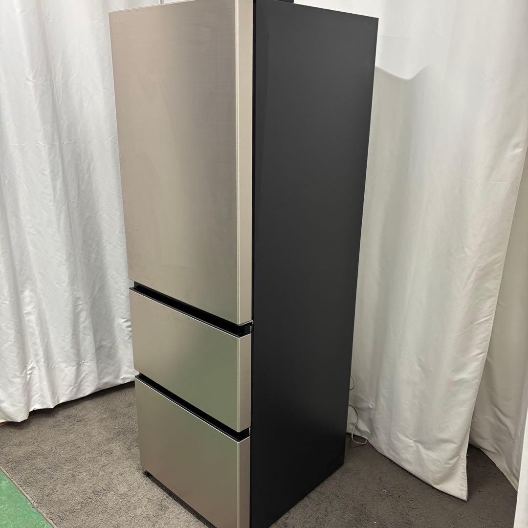 974⭕️冷蔵庫　日立　300-400ℓ　綺麗　3ドア　右開き　設置無料　スリム
