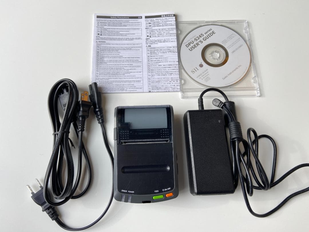SII サーマルプリンター モバイル レシートプリンター(DPU-S245)