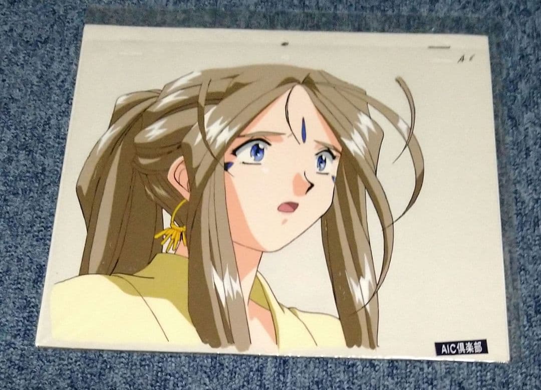 藤島康介 OVA ああっ女神さまっ セル画4枚+設定資料集セット