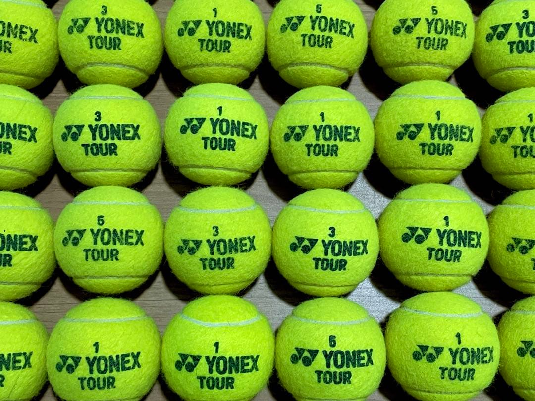 12月15日開封　女子練3日　即日発送　中古硬式テニスボール100球