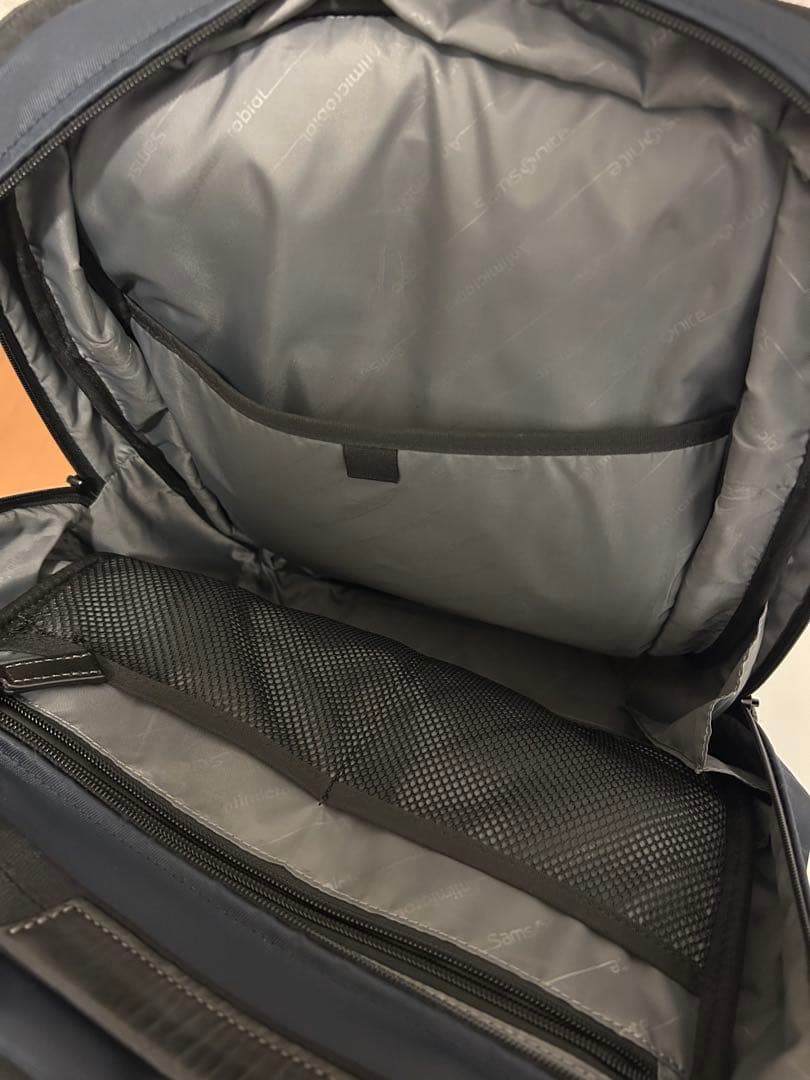 Samsonite ネイビー ビジネスバッグ