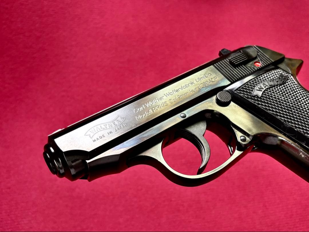 マルゼン／ワルサー PPK/s ブラックメタル