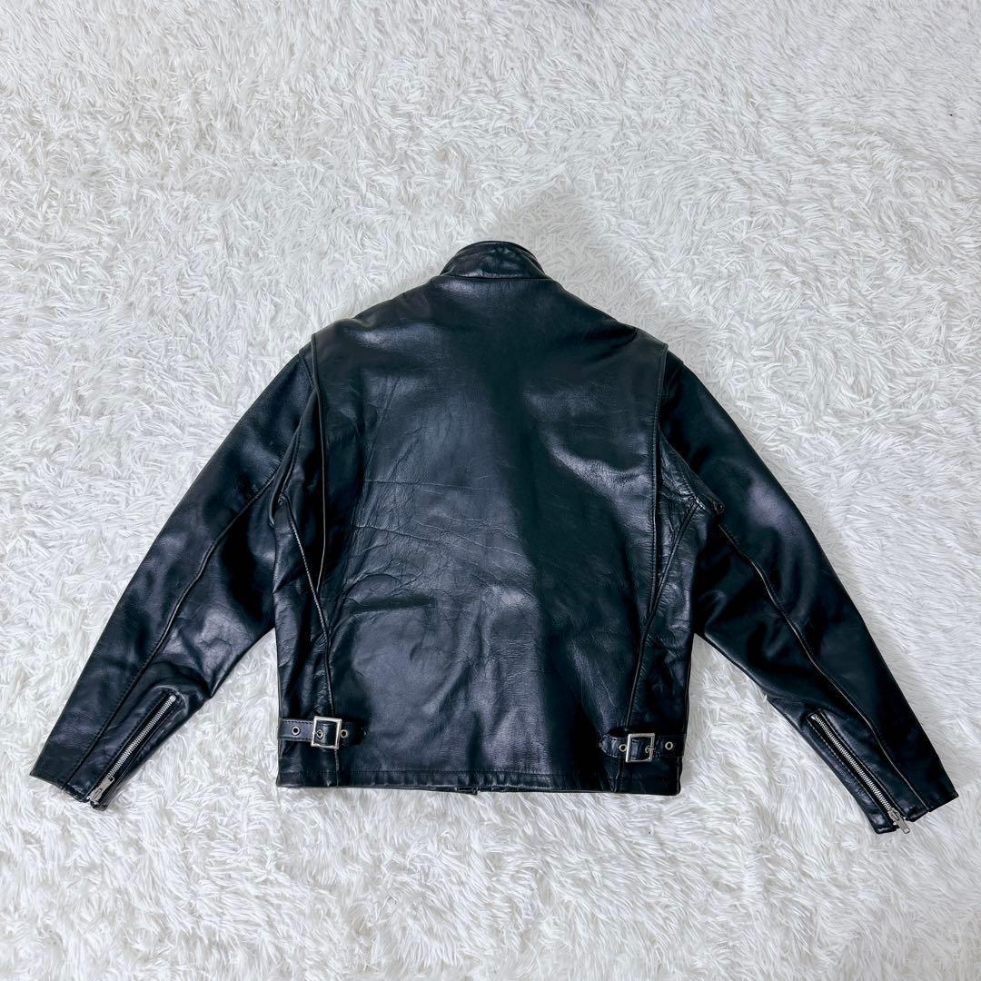 【米国製】Schott 641SP シングルライダース 40 ボアライナー付　L