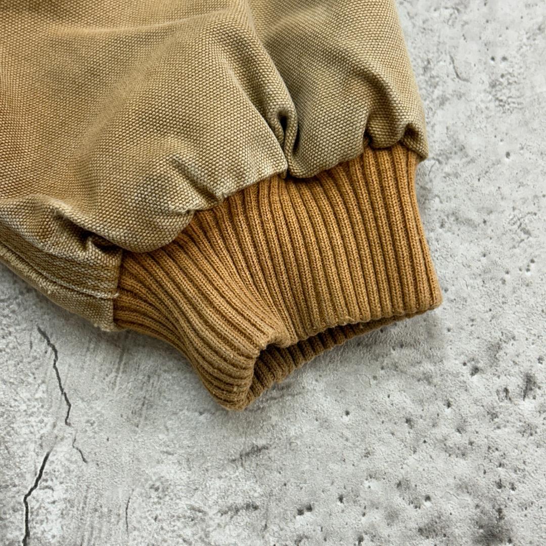 こ*し様 カーハート　雰囲気抜群　ダック　アクティブジャケット　古着　ライトブラ