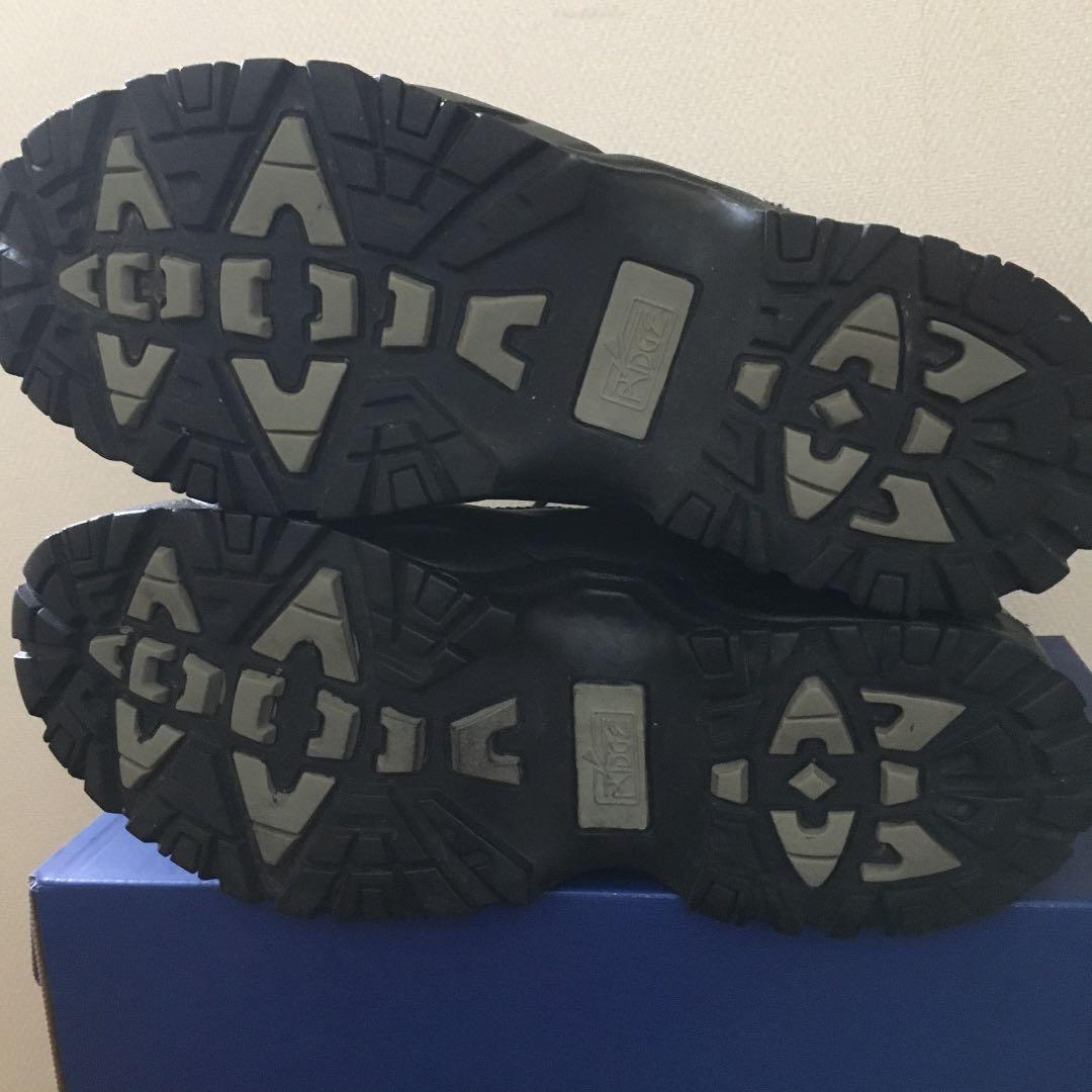 タクティカルブーツ【RIDGE社製】レーザーブーツジッパー付き