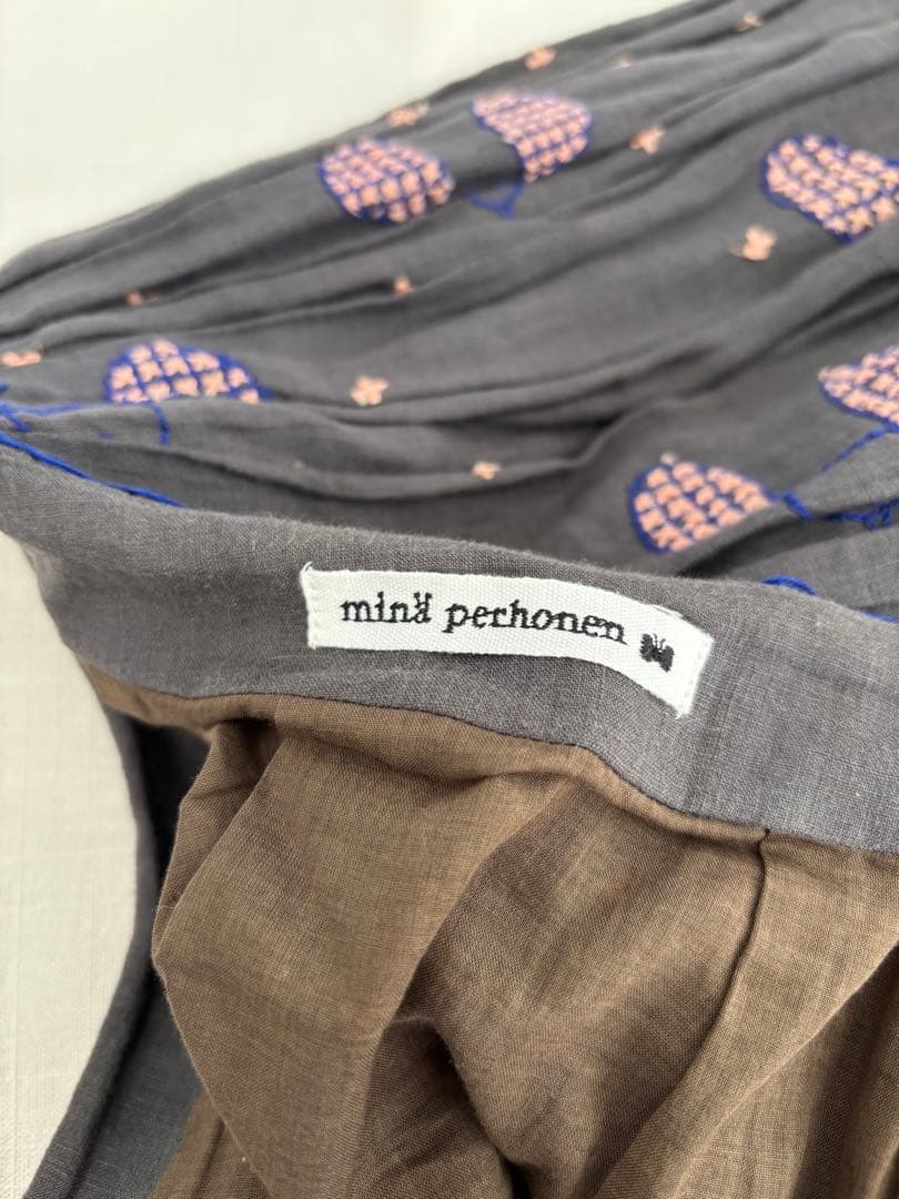 ミナペルホネン／スカート【plover】