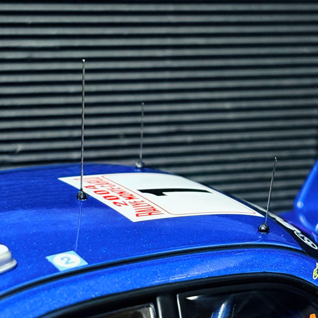 カスタム品 1/18 Solido スバル インプレッサ WRC モンテカルロ