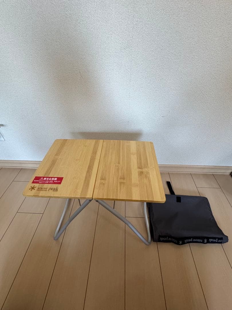 【美品・1泊使用】スノーピーク マイテーブル竹 LV-034T