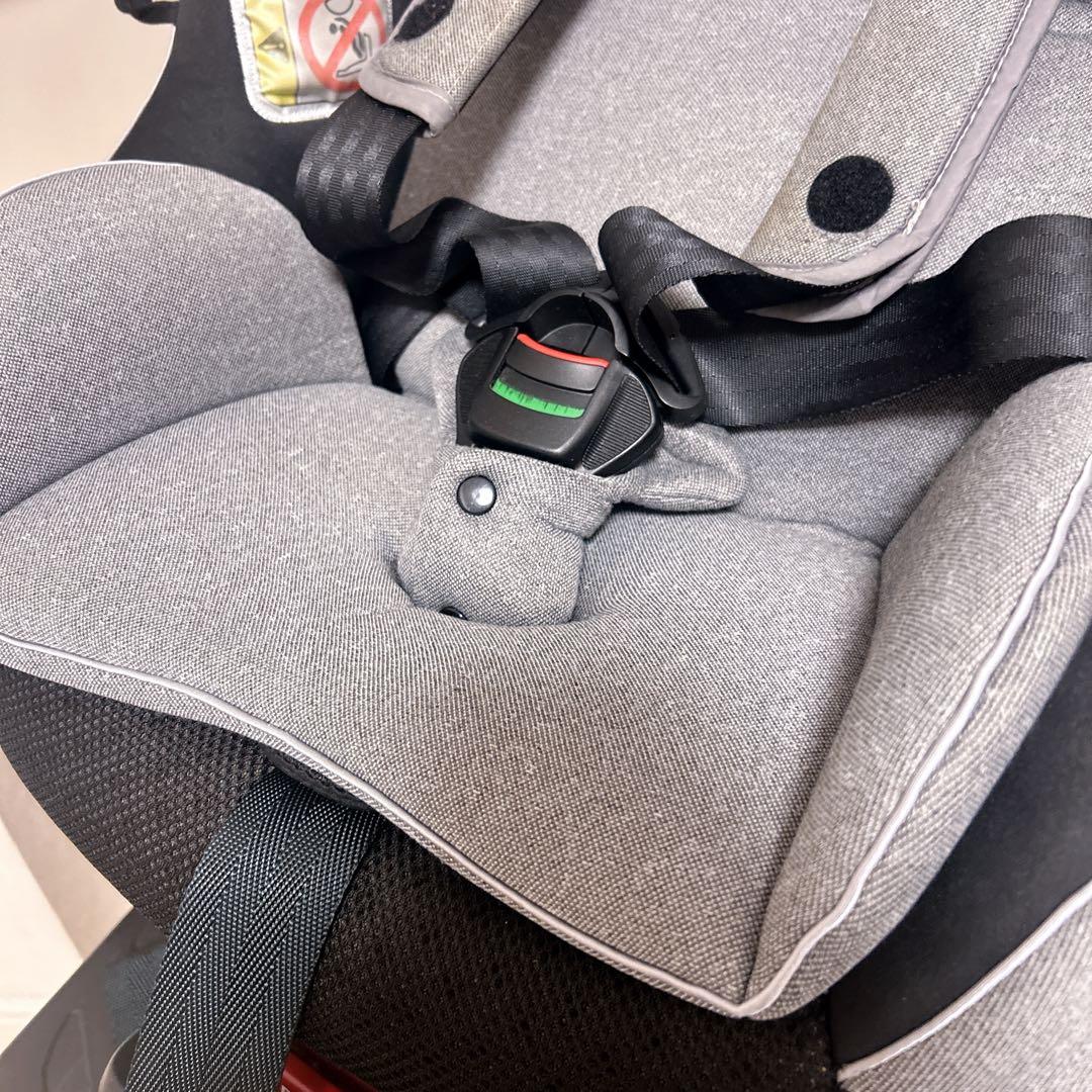 Aprica クルリラ ライト ISOFIX グレー 2076315