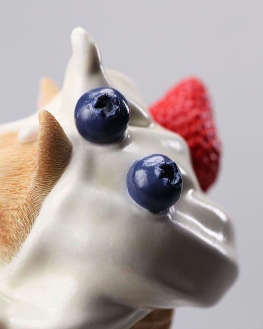 キティ コーンJXKスタジオ リアルねこソフトクリームフィギュア♡在庫２個のみ①