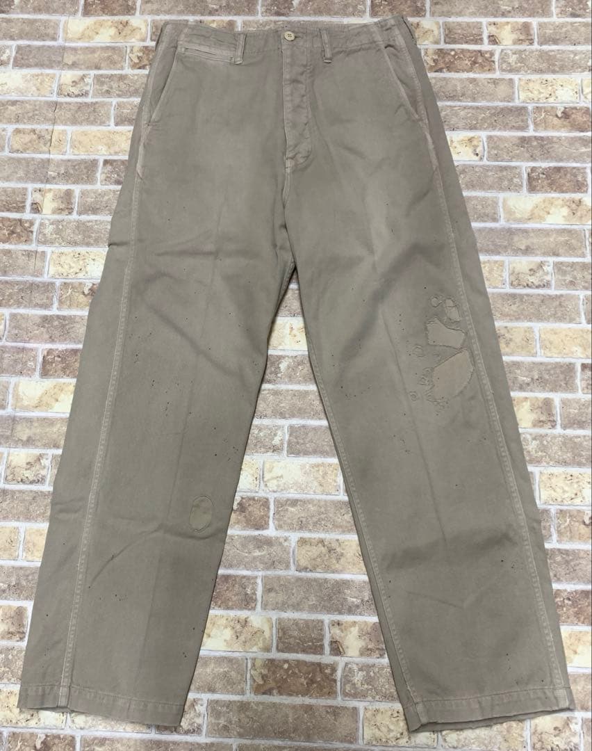 visvim ビズヴィム ダメージ チノパン