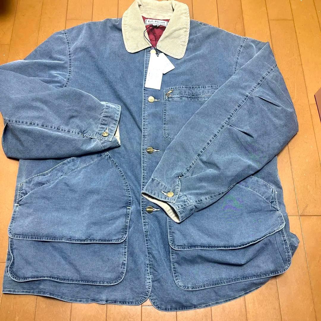 L.L.Bean インサレーテッド インディゴ フィールドコート