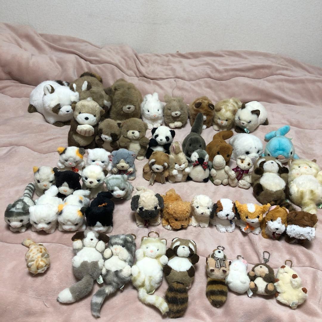 TAKENOKO ぬいぐるみ＆マスコット＆キーホルダー　50コセット　中古　①