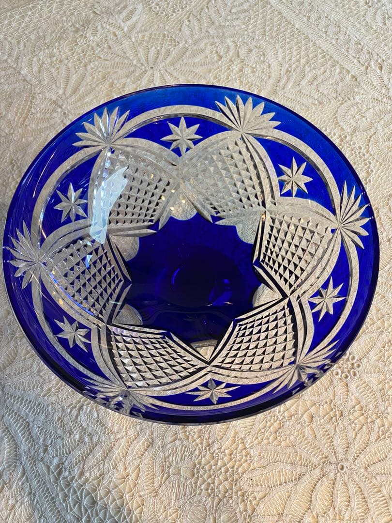 Val St Lambertヴァルサンランベール　カットが美しいクリスタルボウル