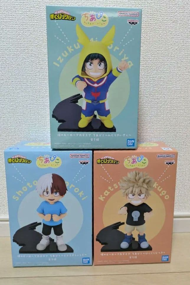 ヒロアカ ちあぴこ みどりやいずく ばくごうかつき とどろきしょうと