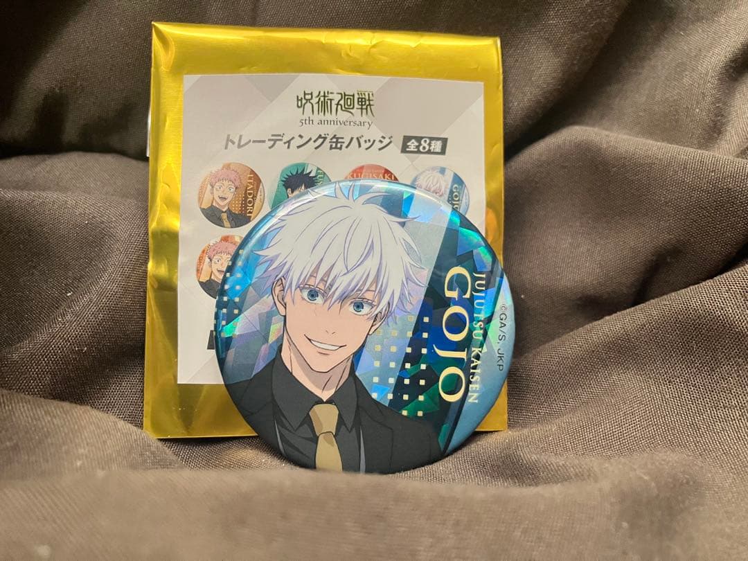 五条悟 呪術廻戦 五条 缶バッジ アクスタ 夏油傑 ミゲル セット