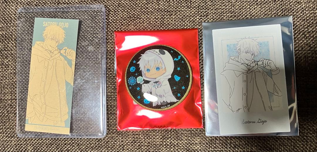 五条悟 呪術廻戦 五条 缶バッジ アクスタ 夏油傑 ミゲル セット