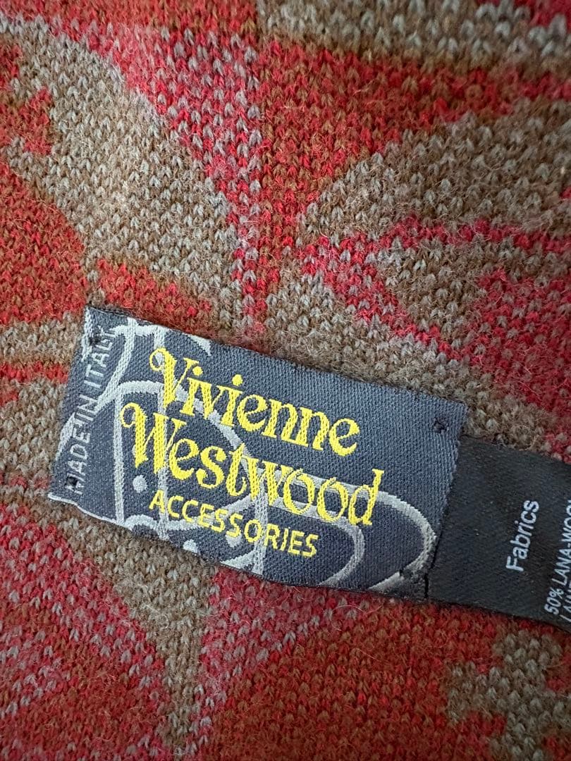 Vivienne Westwood オーブ総柄 マフラー
