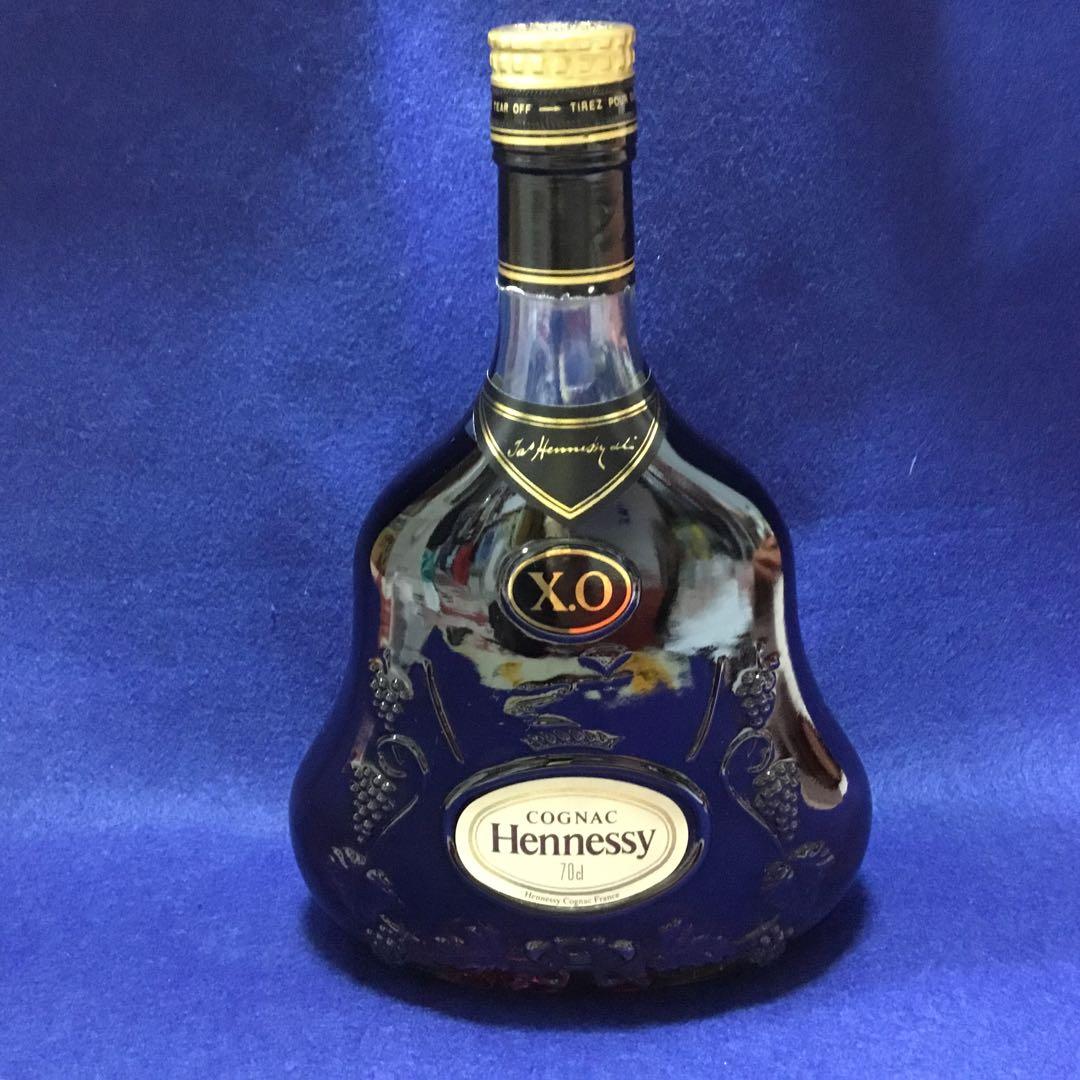 【未開栓】　コニャック　ヘネシー　XO 金キャップ　グリーンボトル