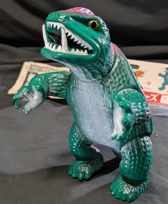 昭和ガメラ（日東復刻・マルサン）ヘッダー・外袋付 ソフビフィギュア