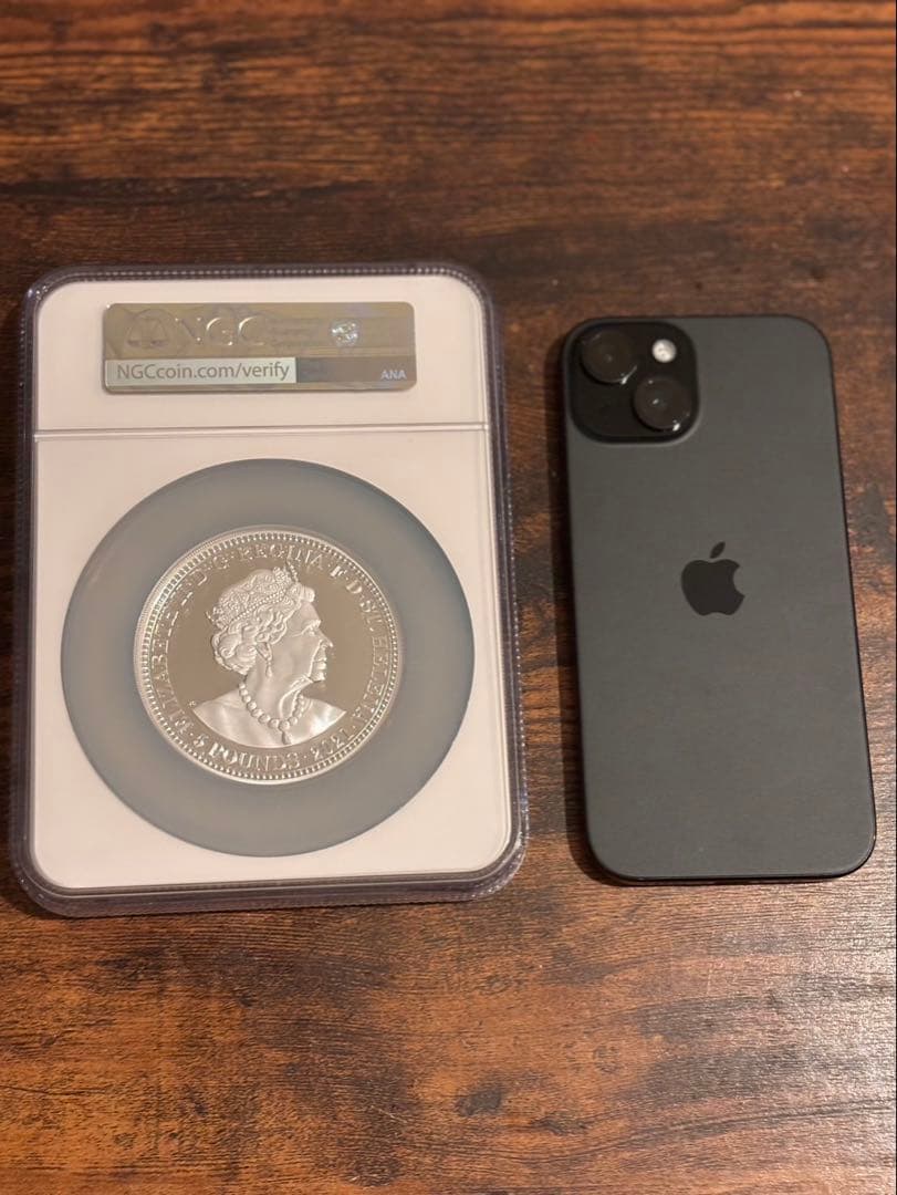 セントヘレナ5オンス銀貨