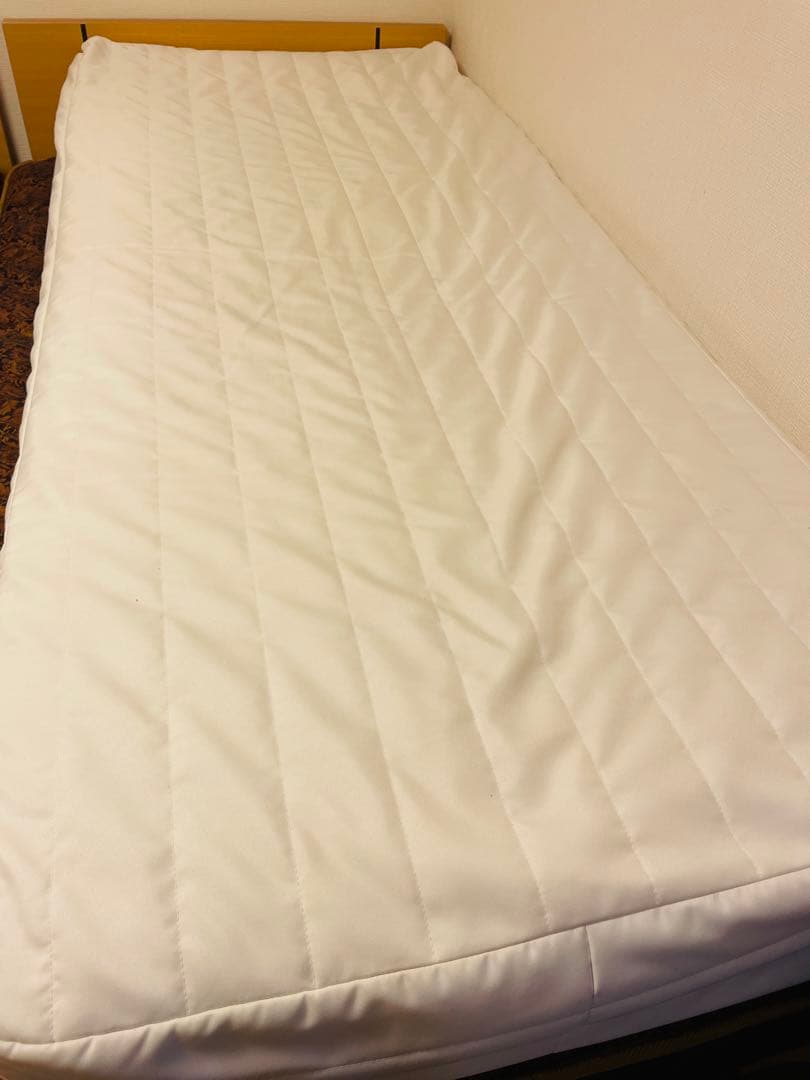 値引き　無印良品　脚付マットレス・ポケットコイルスモール　スチールメッシュ