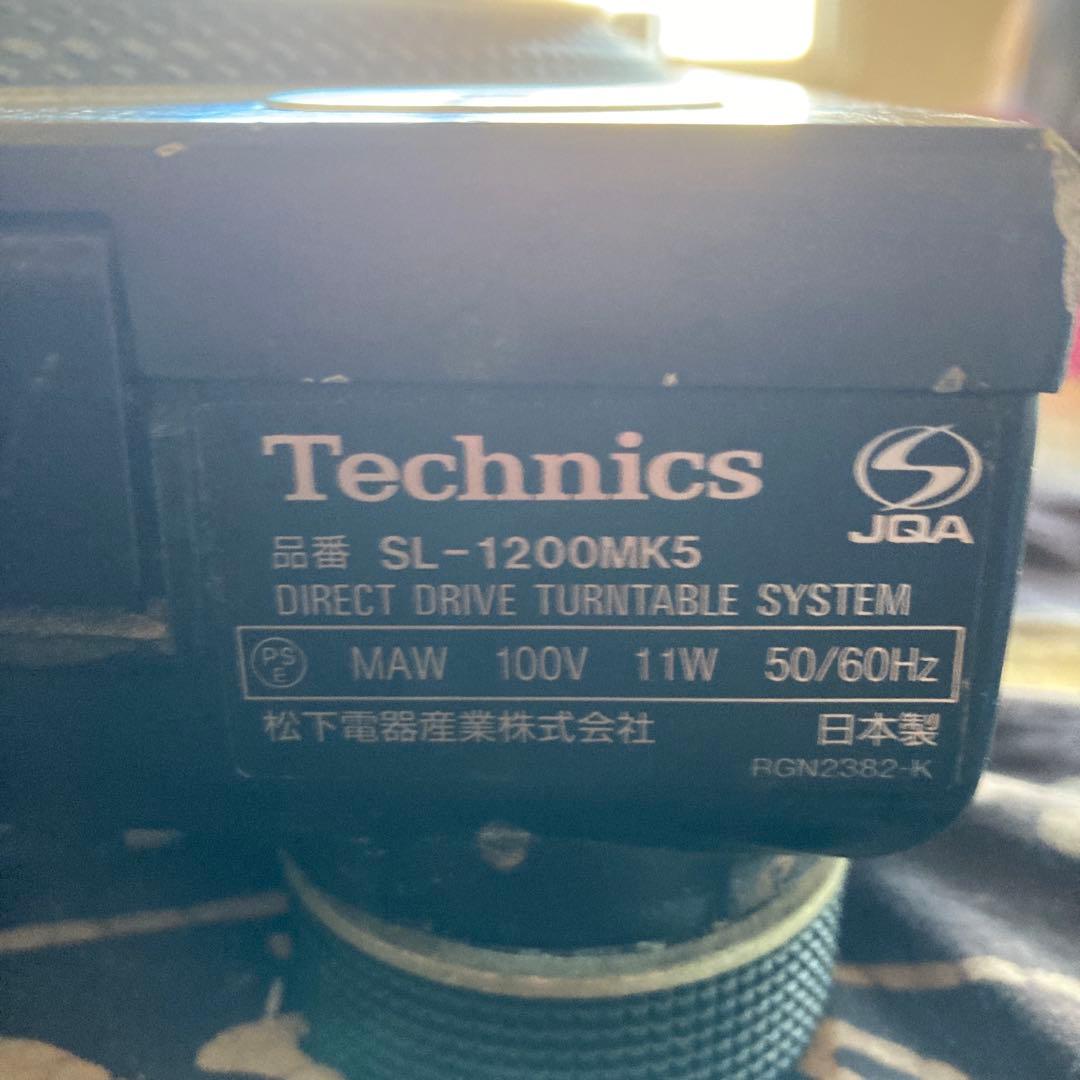 DJ technicsターンテーブル mk5 マーク5