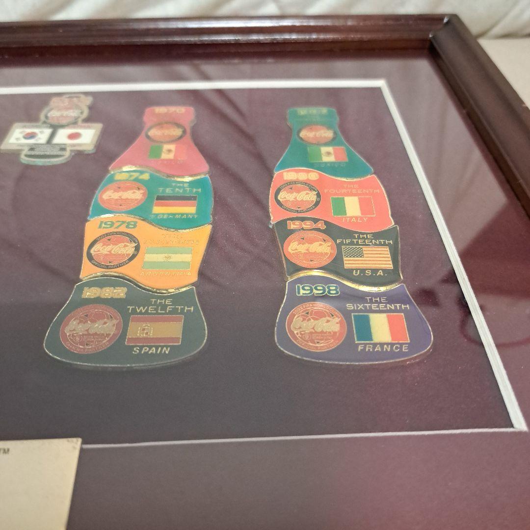 2002 ワールドカップ コカコーラ ピンバッジ 限定品【中古品】