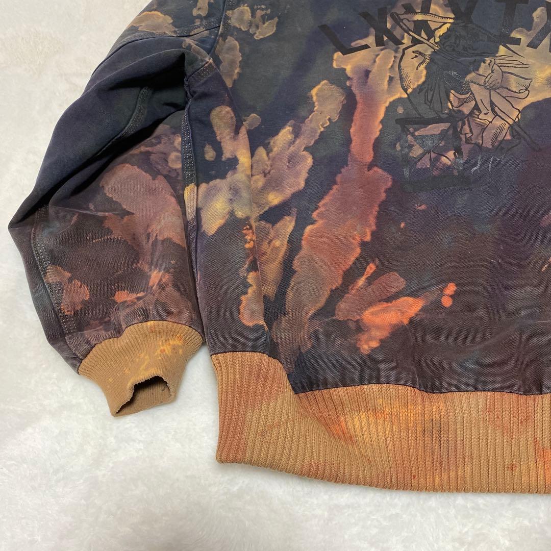 M*a様 珍品タイダイ carhartt アクティブジャケット　J130