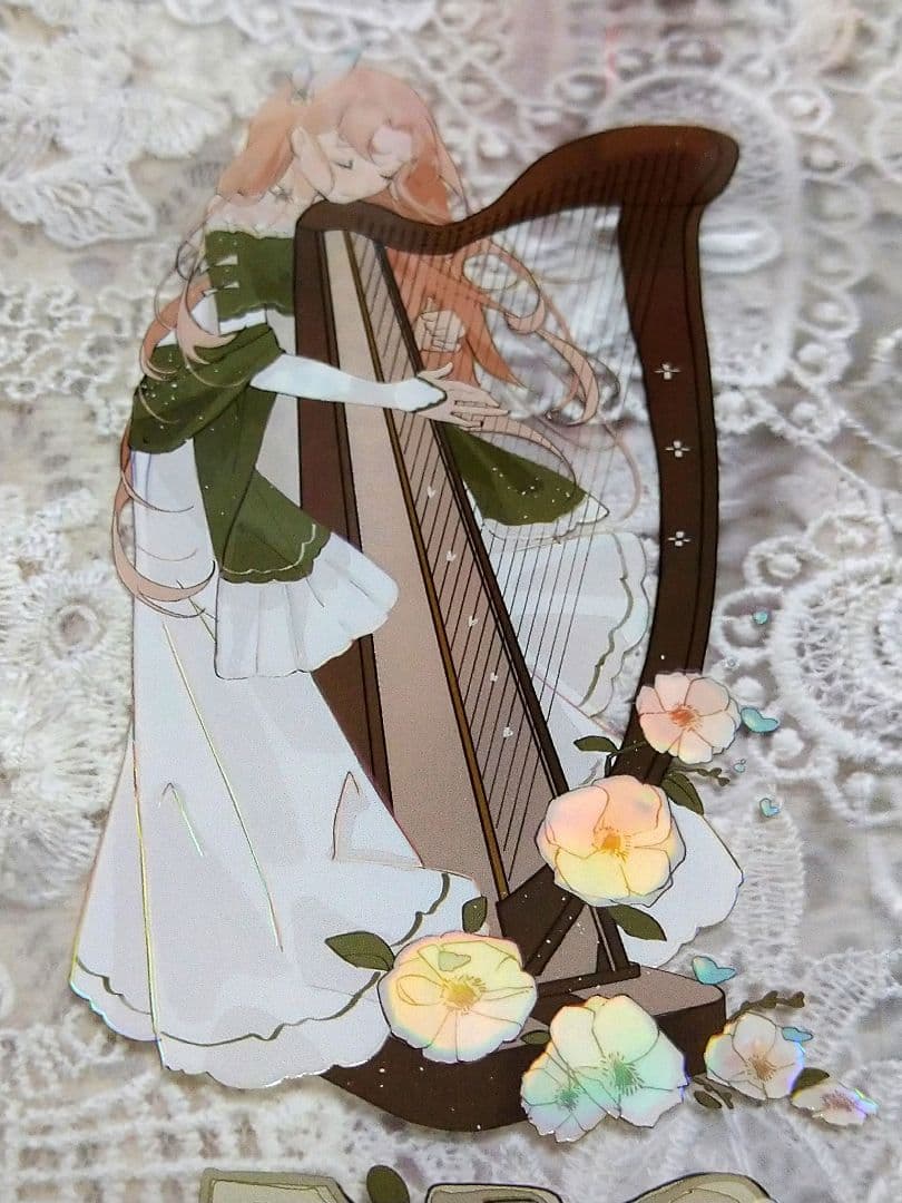 J255＃小步舞曲(虹光)不睡觉世界冠军切り売り海外人物マステ女の子